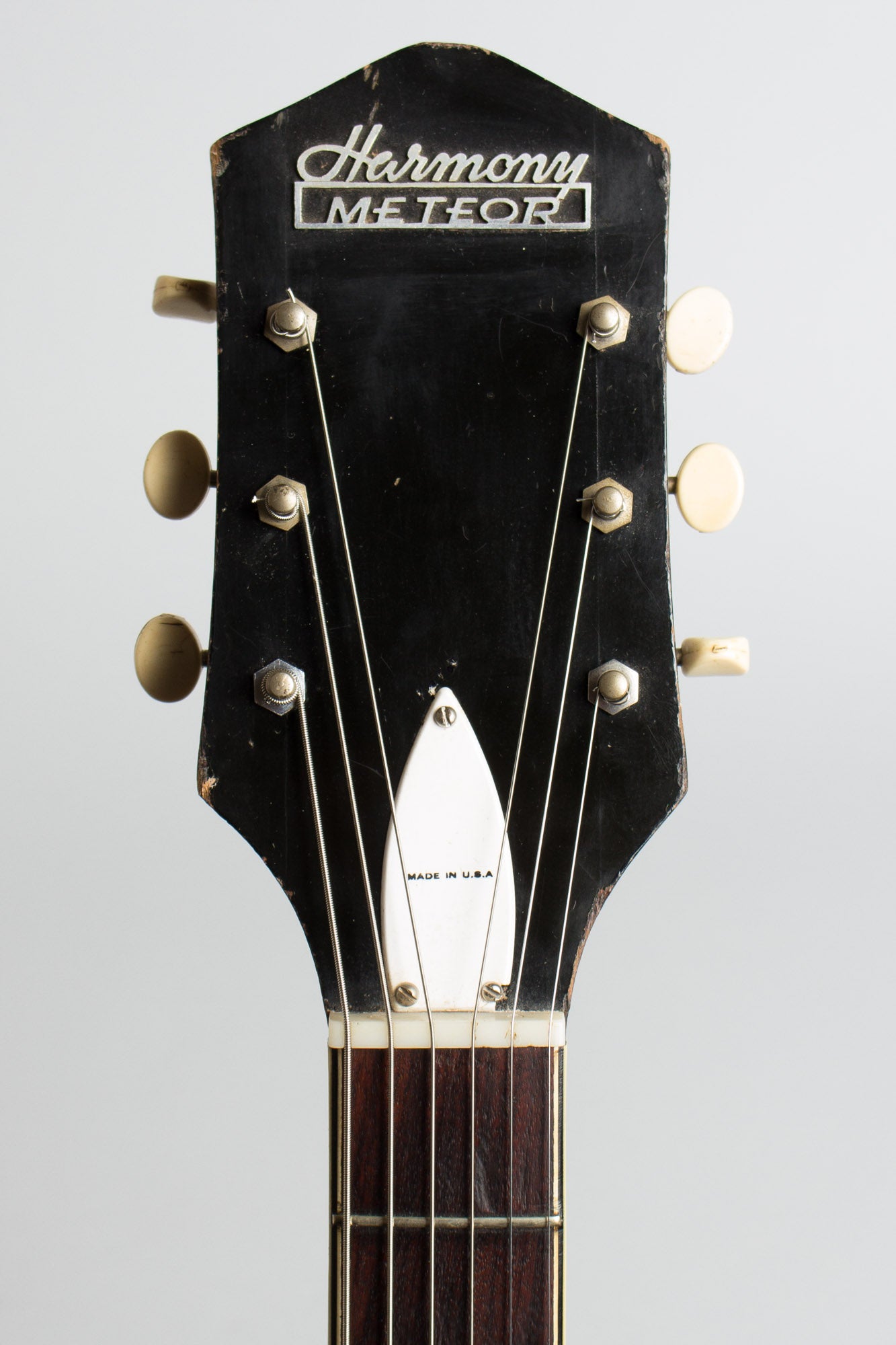 Harmony Meteor H-70 Arch Top Hollow Body Electric Guitar (1965)
