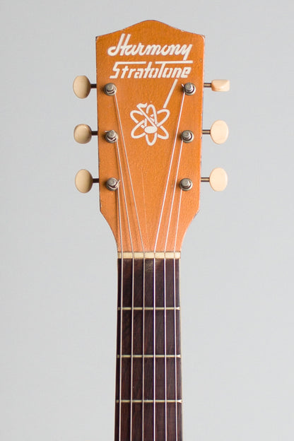 Harmony H-44 Stratotone Solid Body Electric Guitar (1954)