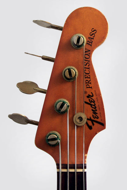 Fender Precision Fretless Solid Body Electric Bass Guitar (1970)