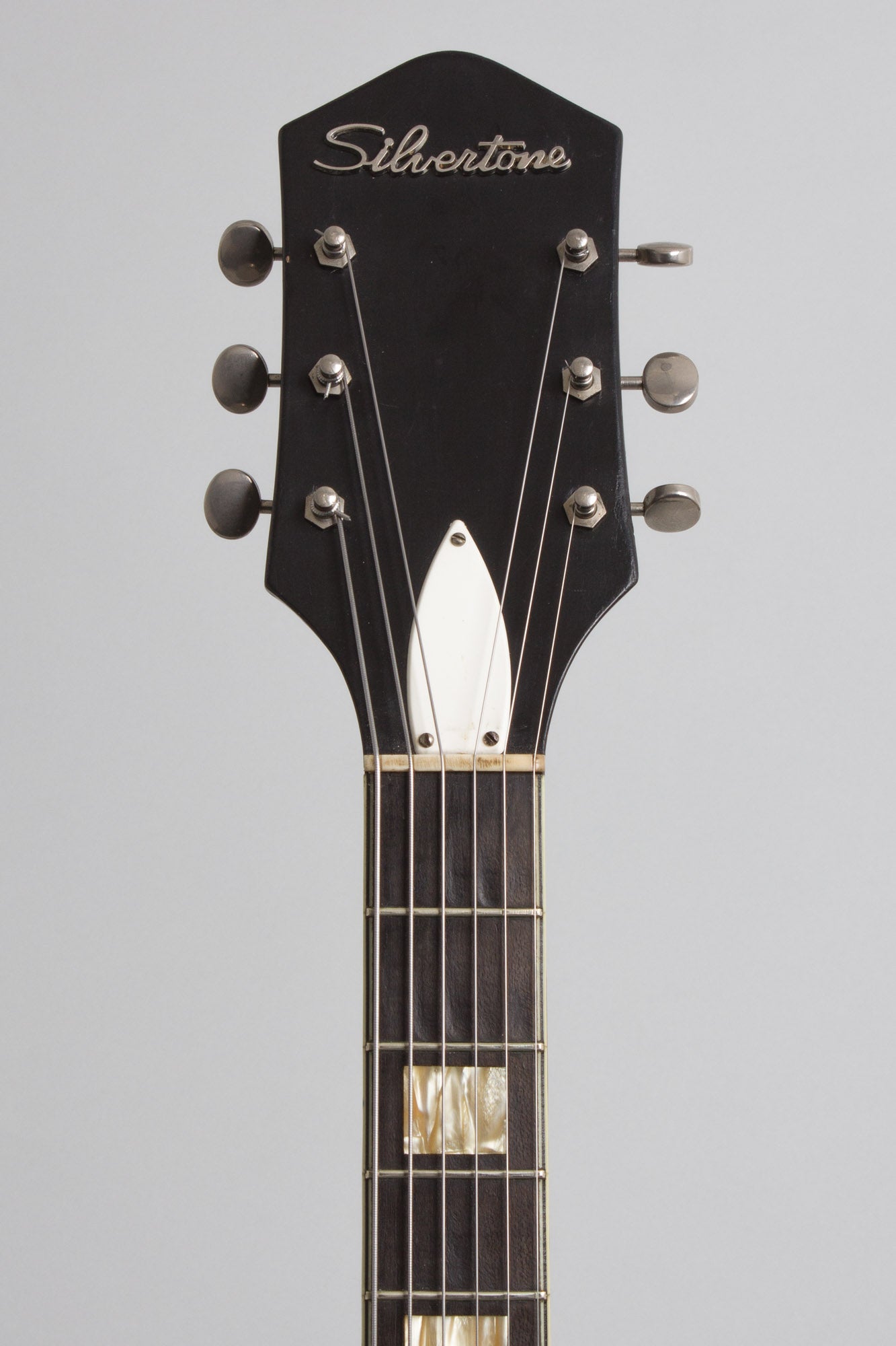 Harmony Silvertone Model 1446L Thinline Hollow Body Electric Guitar (1962)