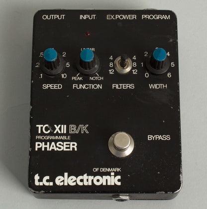 T.C. Electronic TCXII B/K Programmable Phaser Phaser Effect (1980s)