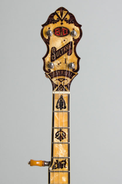 Bacon & Day Sultana Silver Bell #1 3/4 5 String Resonator Banjo (1936)
