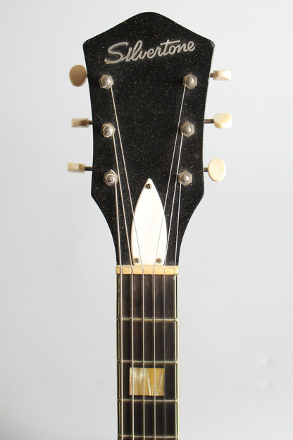 Harmony Silvertone Model 1423 Semi-Hollow Body Electric Guitar (1962)