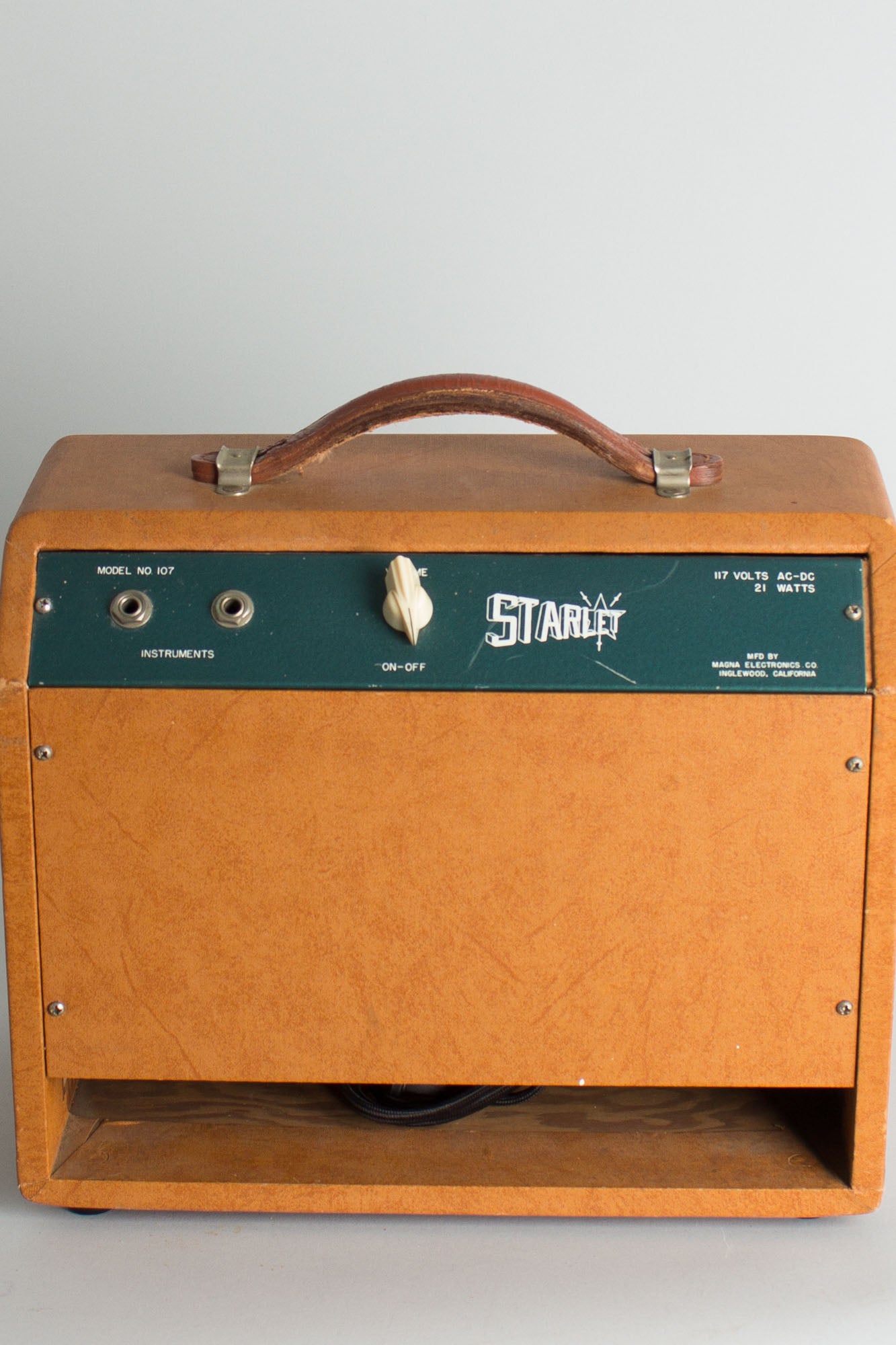 Magnatone Starlet Model 107 Tube Amplifier (1954)