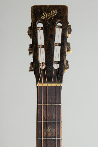 Stella Gambler Flat Top Acoustic Guitar (1930)