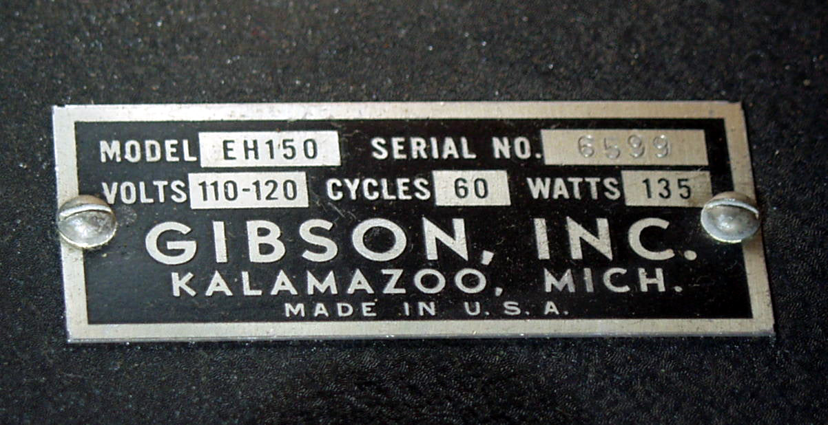 Gibson EH-150 Tube Amplifier (1938)