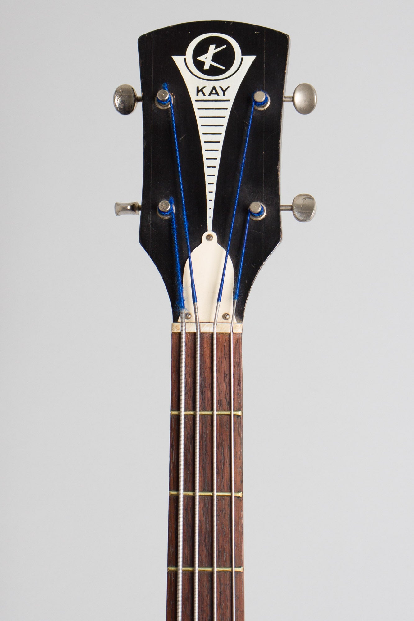 Kay K-5915 Semi-Hollow Body Electric Bass Guitar (1965)
