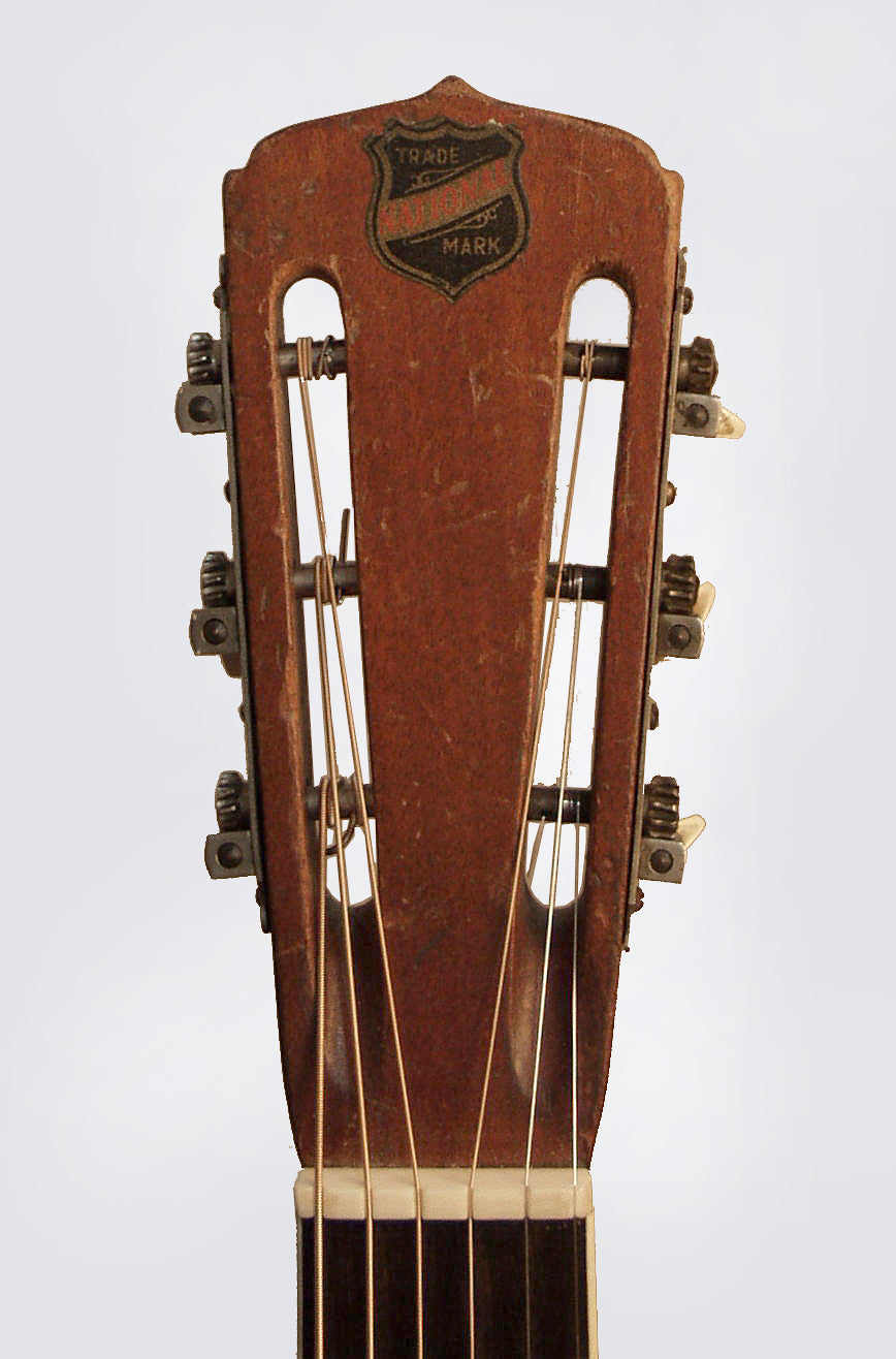 National Style 1 Tricone Roundneck Resophonic Guitar (1930)