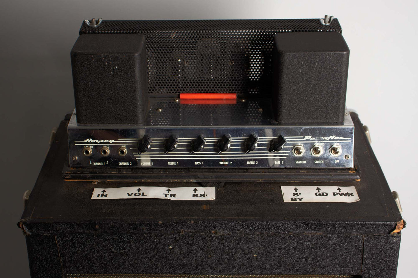 Ampeg B-15 Previously Owned by Steve Knight of Mountain Tube Bass Amplifier (1968)