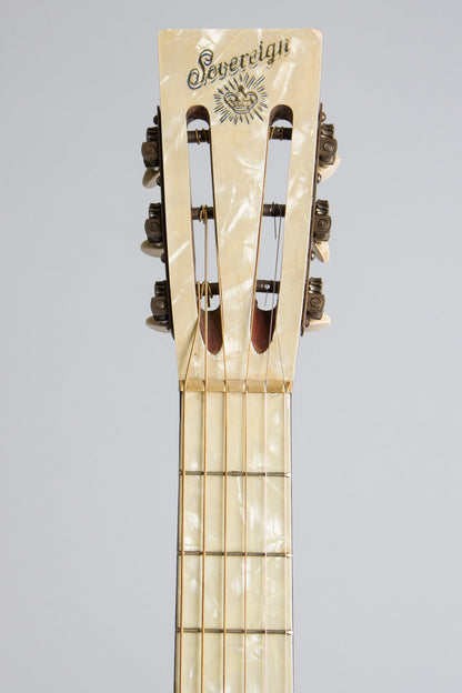 Oscar Schmidt Sovereign Standard Size Koa Flat Top Acoustic Guitar (1930)
