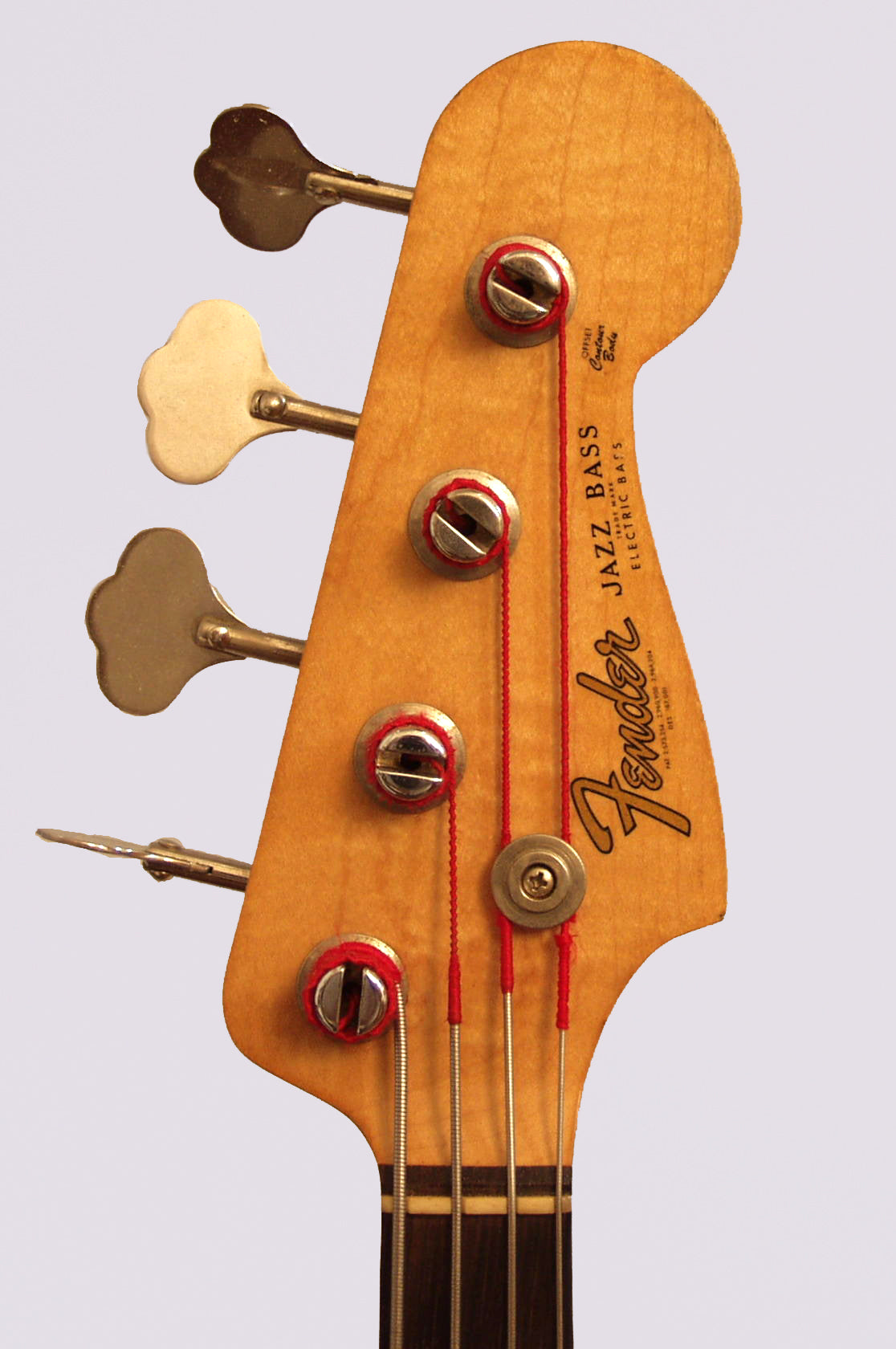 Fender Jazz Bass Solid Body Electric Bass Guitar (1962)