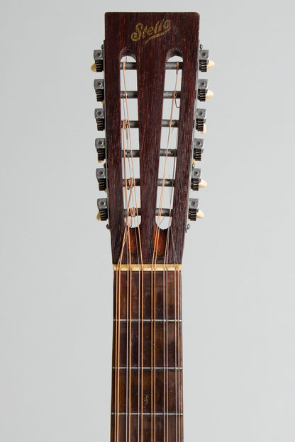 Oscar Schmidt Stella Grand Concert 12 String Flat Top Acoustic Guitar (1928)
