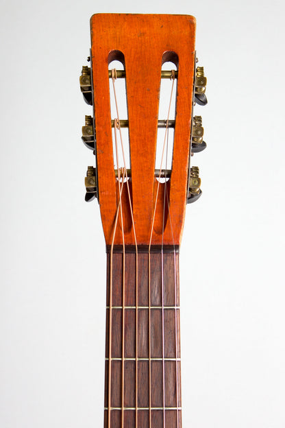 Harmony Oak Flat Top Acoustic Guitar (1920s)