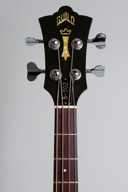 Guild B-302 Solid Body Electric Bass Guitar (1978)