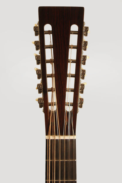 Fraulini Francesca Leadbelly Model 12 String Flat Top Acoustic Guitar (2014)