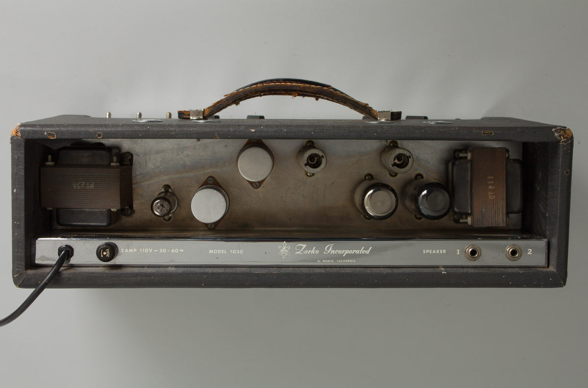 Zorko El Basso Model 1030 Piggyback Tube Amplifier (1961)
