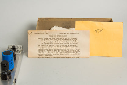 Electro-Voice Model 1000 Speech Clipper Owned and Used by Tom Verlaine Preamp Effect (1960)