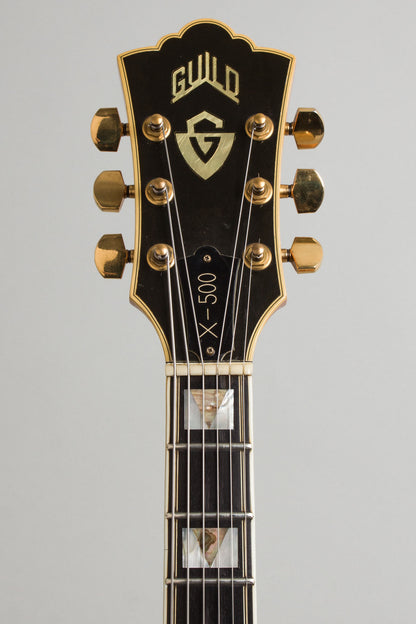 Guild X-500 Stuart Arch Top Hollow Body Electric Guitar (1979)