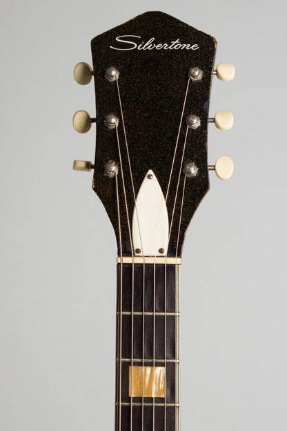 Harmony Silvertone Model 1423 Semi-Hollow Body Electric Guitar (1963)
