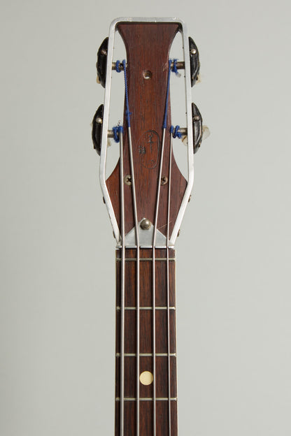 Wandre Roby Basso 63 Semi-Hollow Body Electric Bass Guitar (1963)