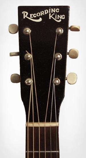 Gibson Recording King Model 853 Arch Top Acoustic Guitar (1933)