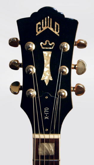 Guild X-170 E08 Arch Top Hollow Body Electric Guitar (1988)