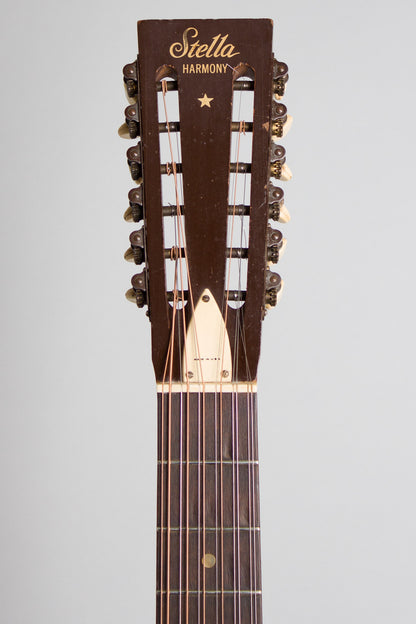 Harmony Stella H-912 12 String Flat Top Acoustic Guitar (1967)