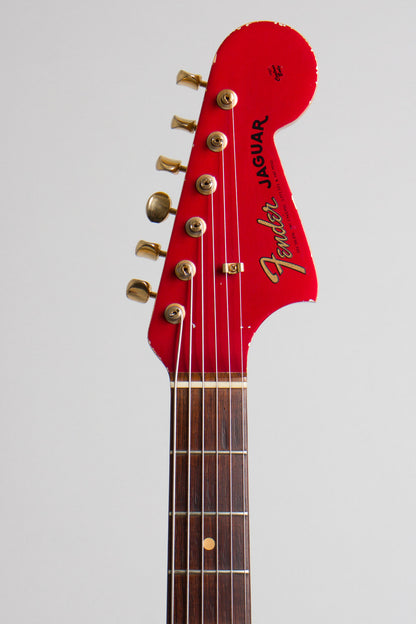 Fender Jaguar with Gold Hardware Solid Body Electric Guitar (1964)
