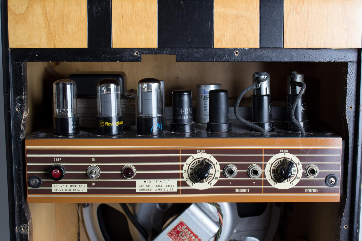 National Model 500 Tube Amplifier (1942)