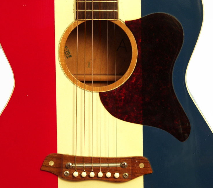 Harmony Buck Owens American Flat Top Acoustic Guitar (1970)