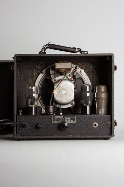 National-Dobro Corp. Bronson Singing Electric Lap Steel Electric with Matching Amplifier Guitar (1935)
