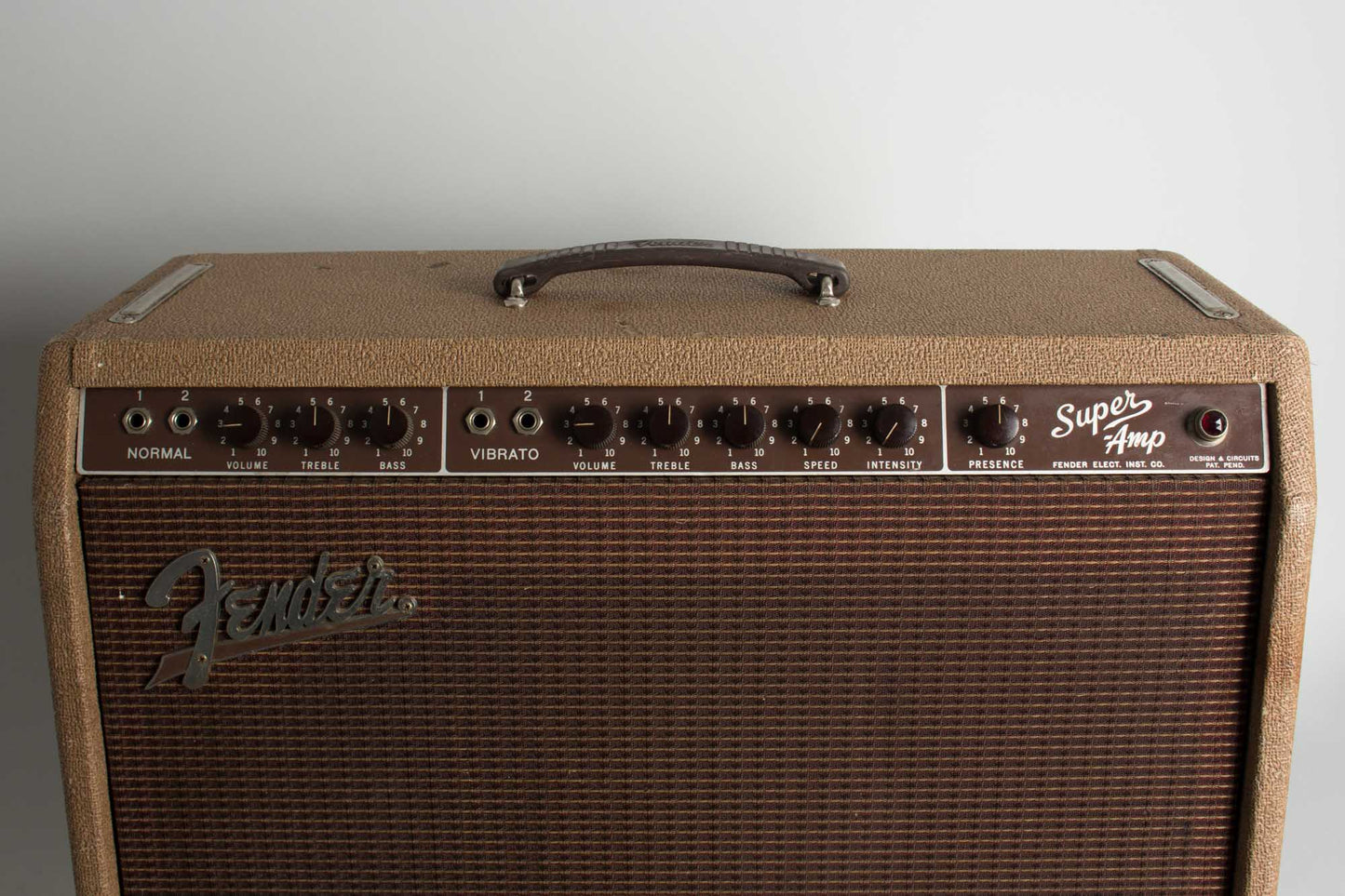 Fender Super Amp Previously Owned by Steely Dan's Walter Becker Tube Amplifier (1960)