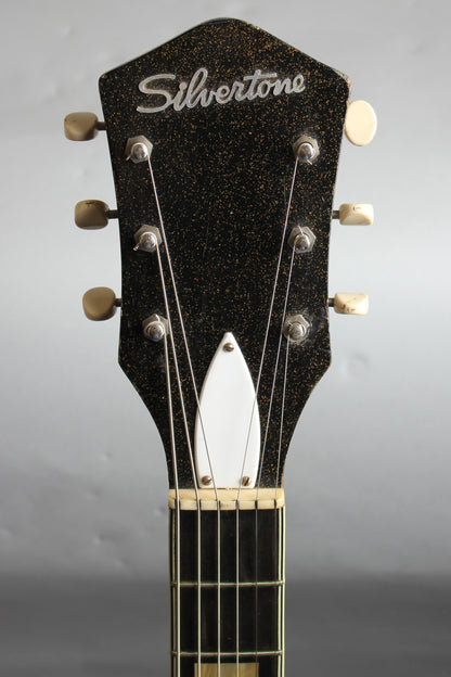 Harmony Silvertone Model 1423 Semi-Hollow Body Electric Guitar (1960)