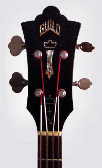 Guild Starfire Bass I Semi-Hollow Body Electric Bass Guitar (1970)