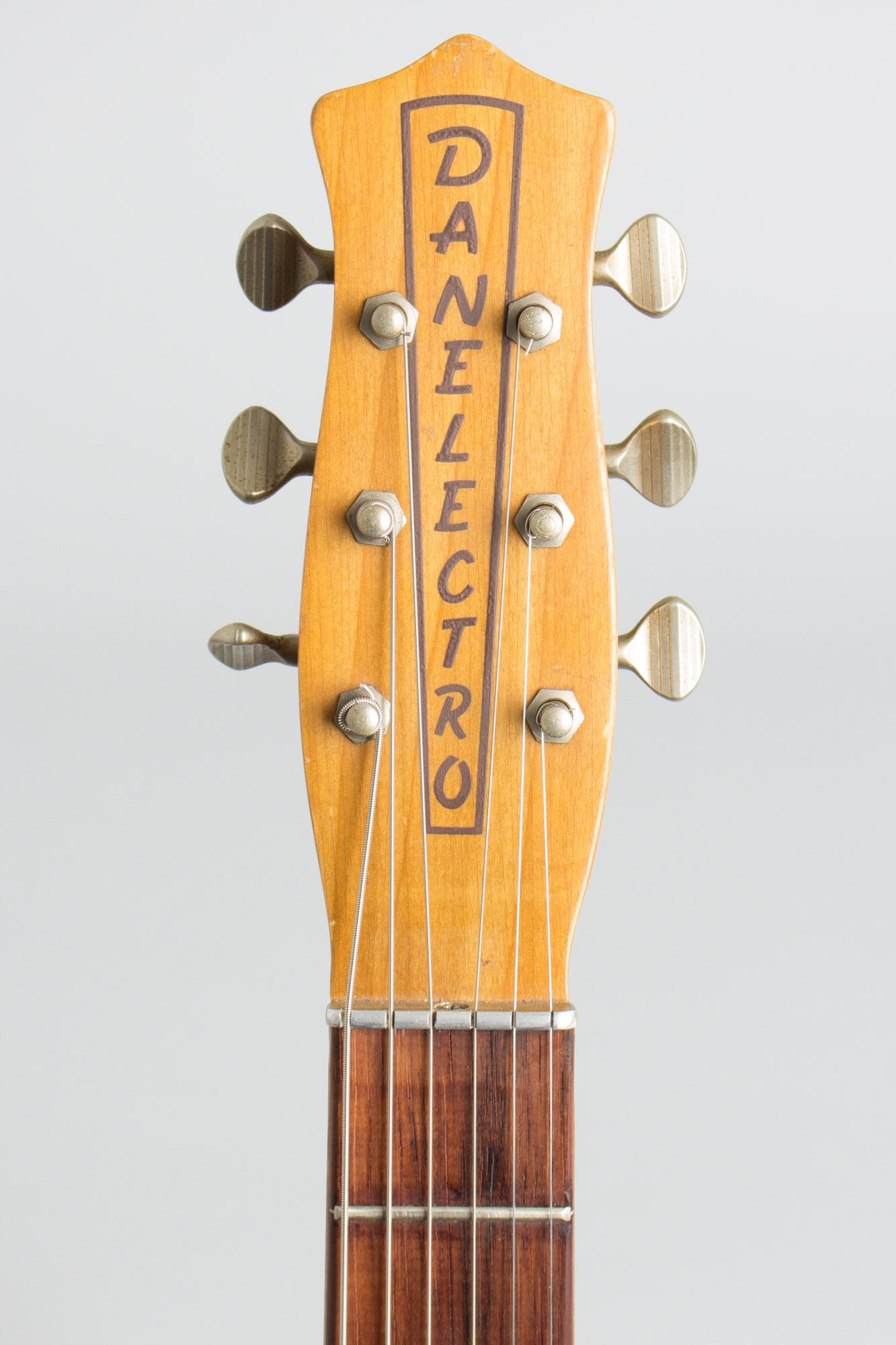 Danelectro Convertible Model 5015 owned by Vinnie Bell Thinline Hollow Body Electric Guitar (1966)