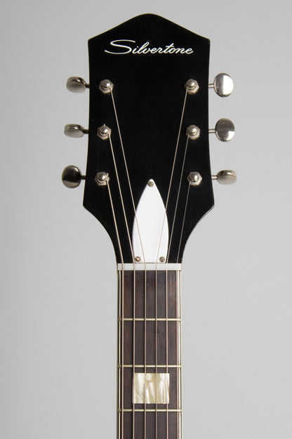 Harmony Silvertone Model 1446L Thinline Hollow Body Electric Guitar (early 1960s)