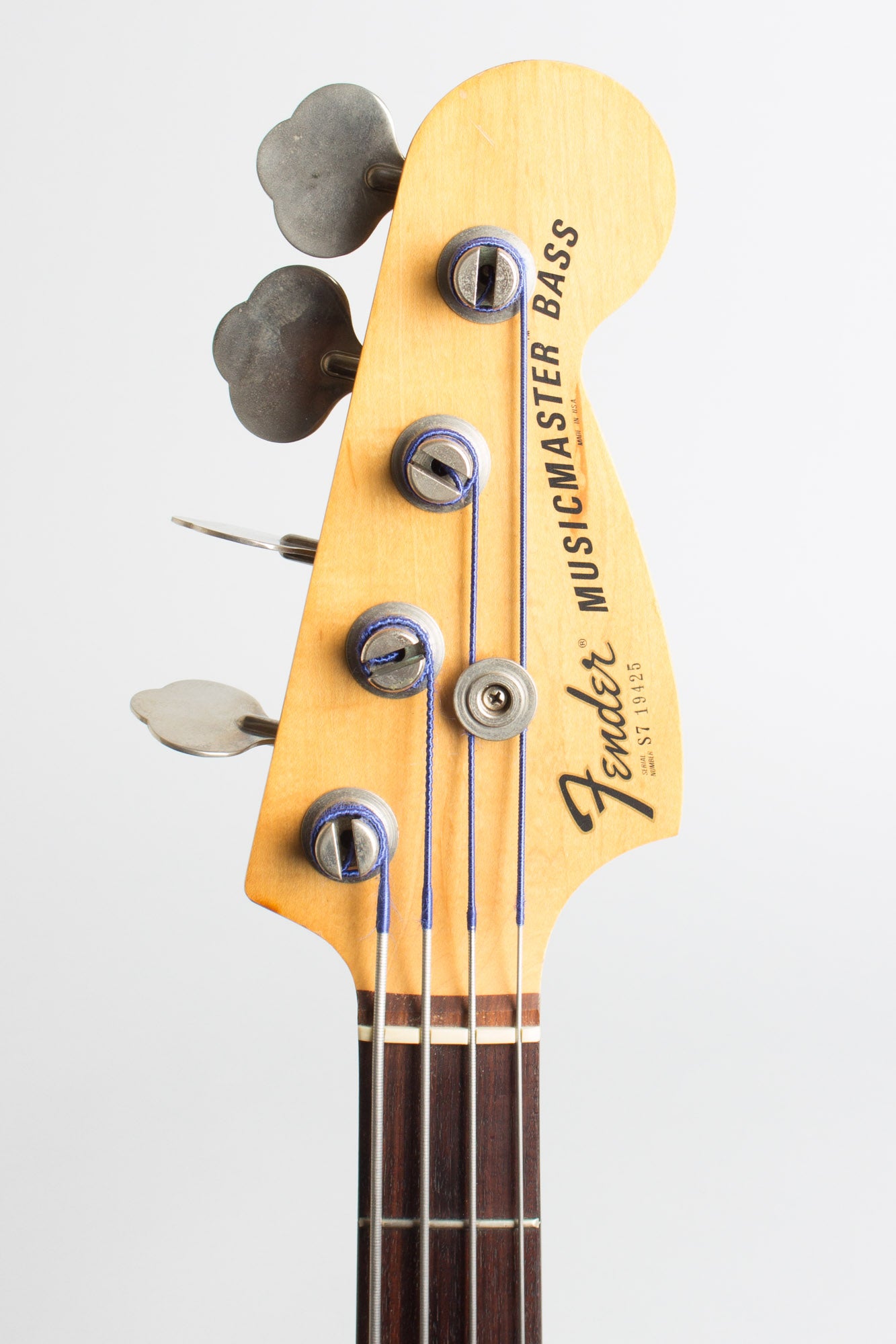 Fender Musicmaster Bass Solid Body Electric Bass Guitar (1977)