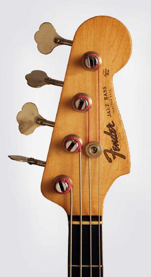 Fender Jazz Bass Solid Body Electric Bass Guitar (1962)