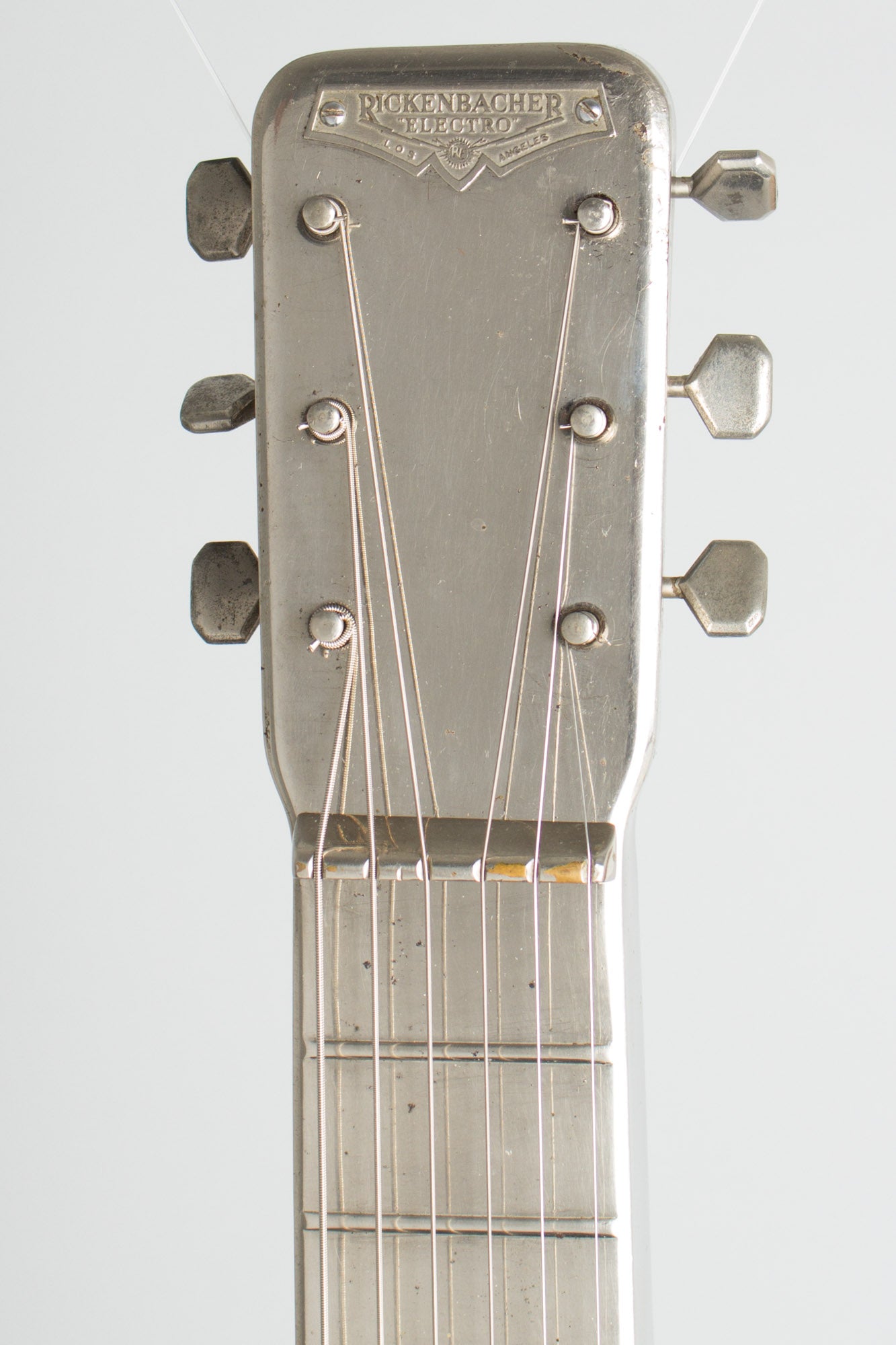 Rickenbacker Silver Hawaiian Lap Steel Electric Guitar (1938)