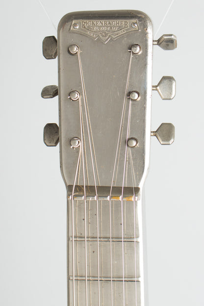 Rickenbacker Silver Hawaiian Lap Steel Electric Guitar (1938)