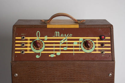 Masco MAP-15 Tube Amplifier (1950s)