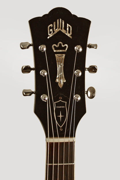 Guild Starfire IV Ebony Semi-Hollow Body Electric Guitar (1966)