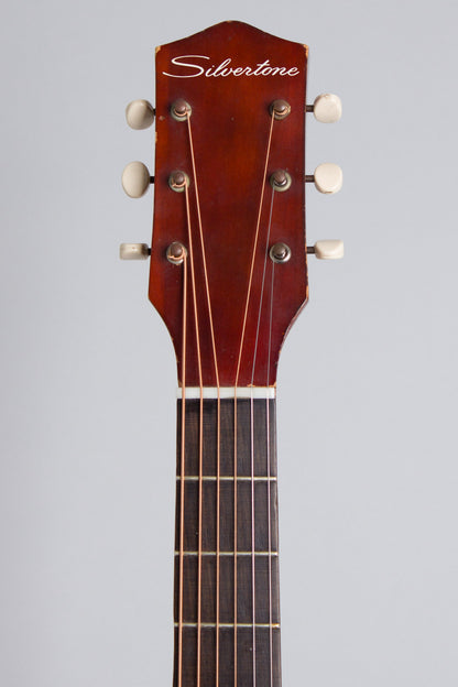 Harmony Silvertone Model 643 Flat Top Acoustic Guitar (1968)