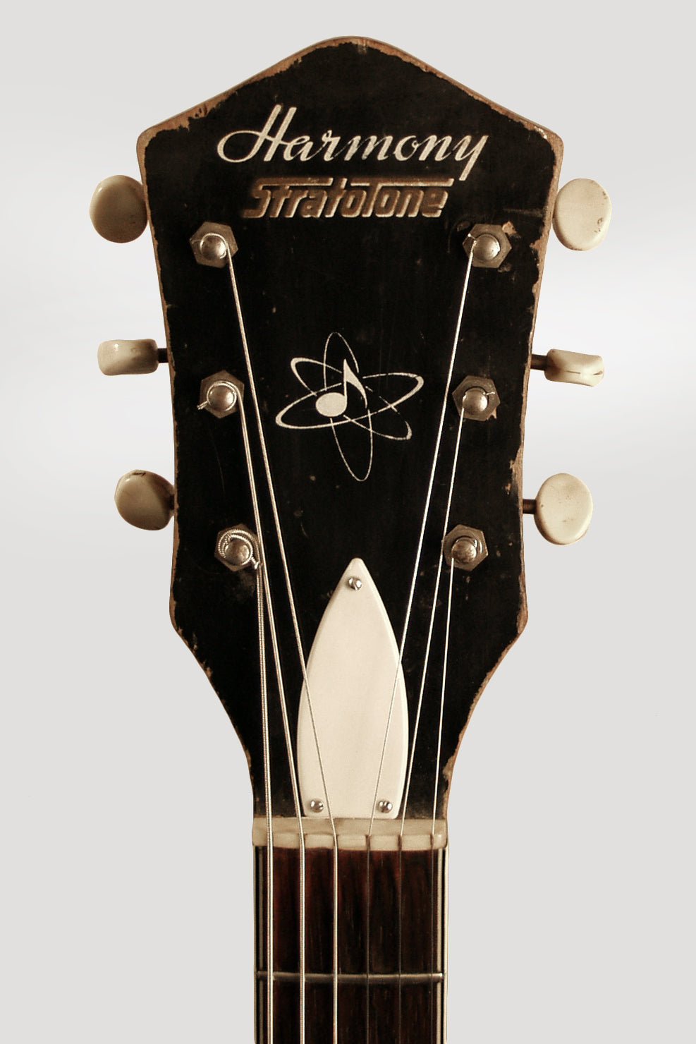 Harmony Stratotone Jupiter H-49 Semi-Hollow Body Electric Guitar (1960)