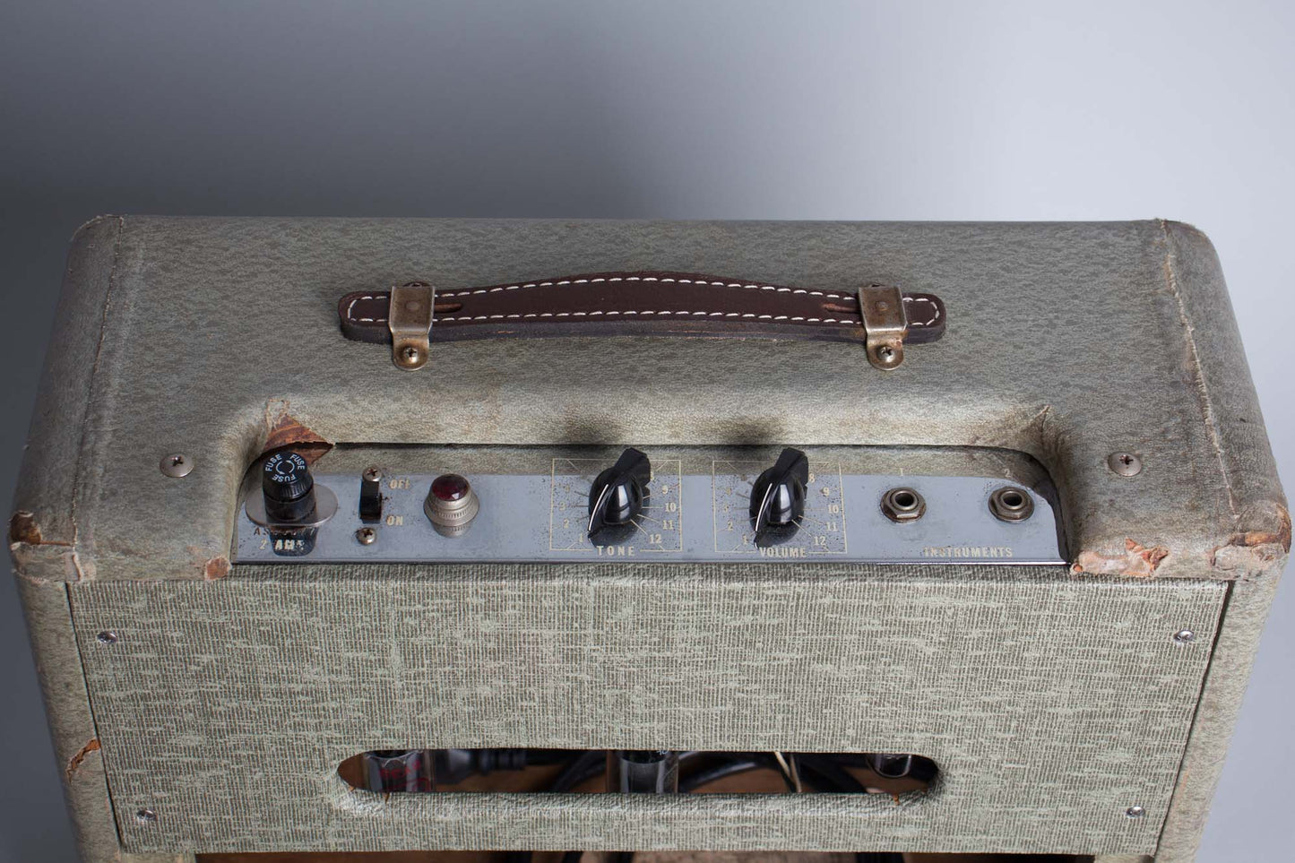 Fender White Model 80 Tube Amplifier (1961)