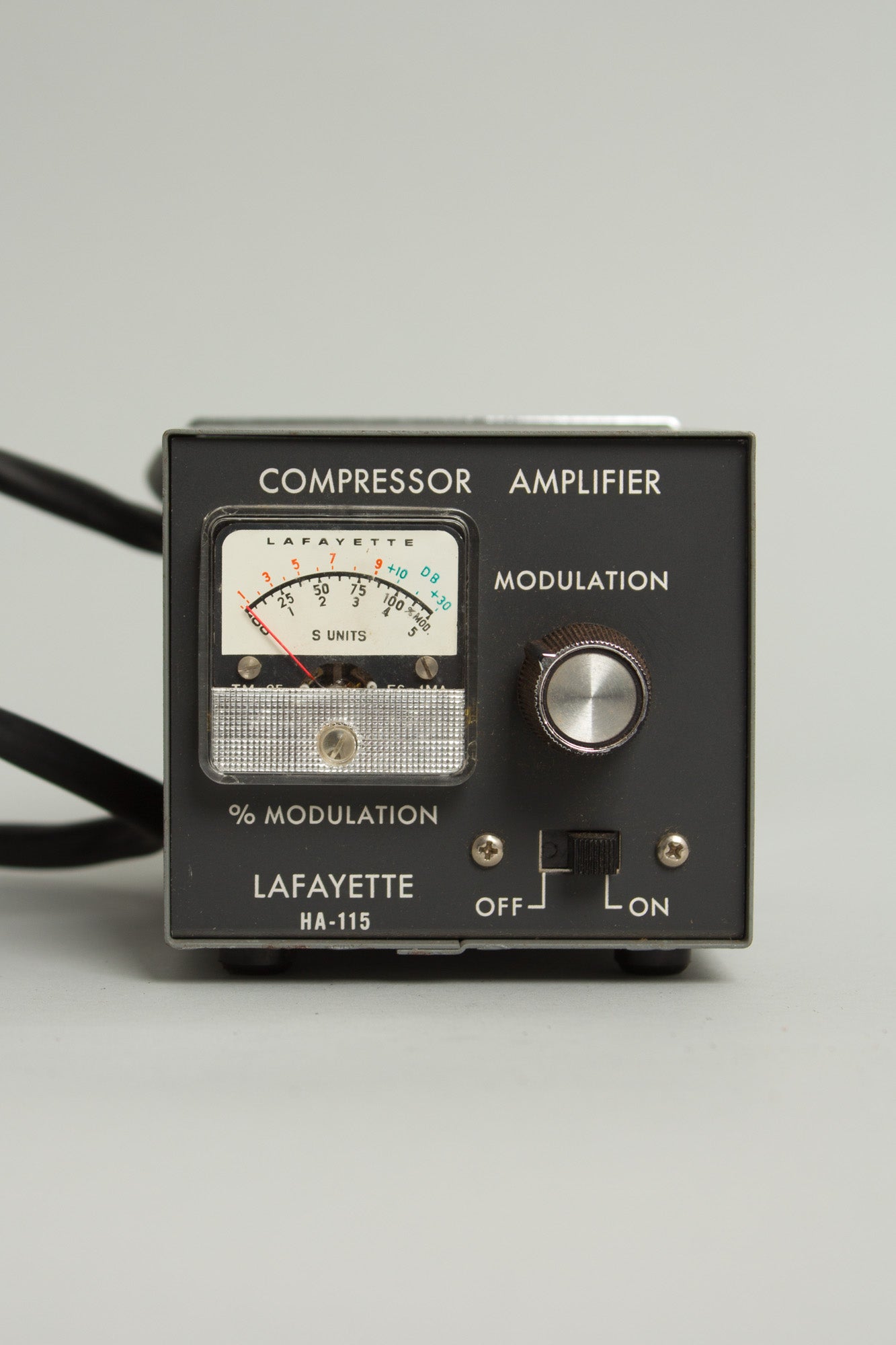 Lafayette HA-115 Custom Modified for Tom Verlaine Amplifier Compressor Effect (1960)