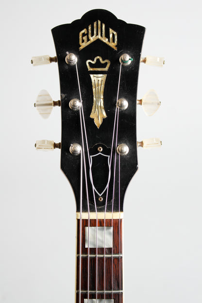 Guild X-175 BL Arch Top Hollow Body Electric Guitar (1966)