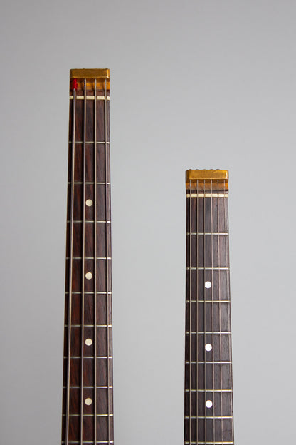 Doug Henderson Custom Double Neck built for and extensively used by Elliott Sharp Solid Body Electric Guitar (1991)