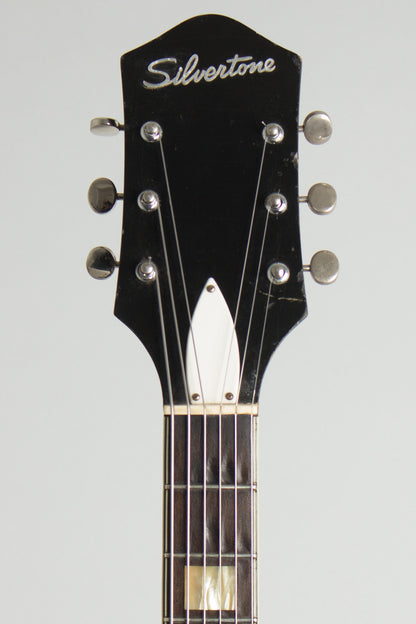 Harmony Silvertone Model 1446L Thinline Hollow Body Electric Guitar (1960s)