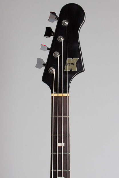 Teisco Kent Model 534 Basin Street Solid Body Electric Bass Guitar (1965)